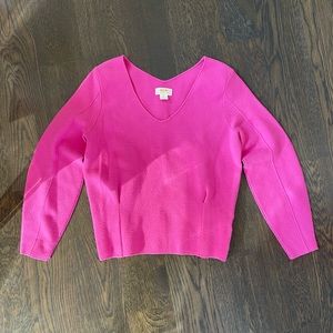 Maeve pink sweater